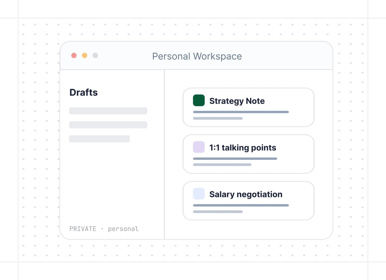 Private Workspaces