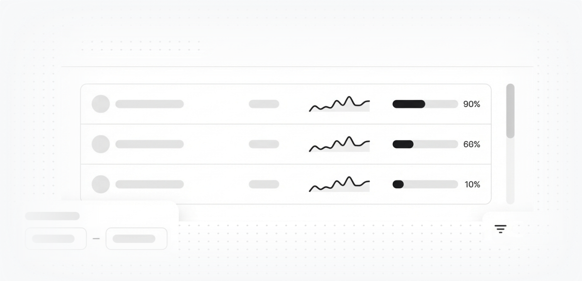 Usage analytics illustration